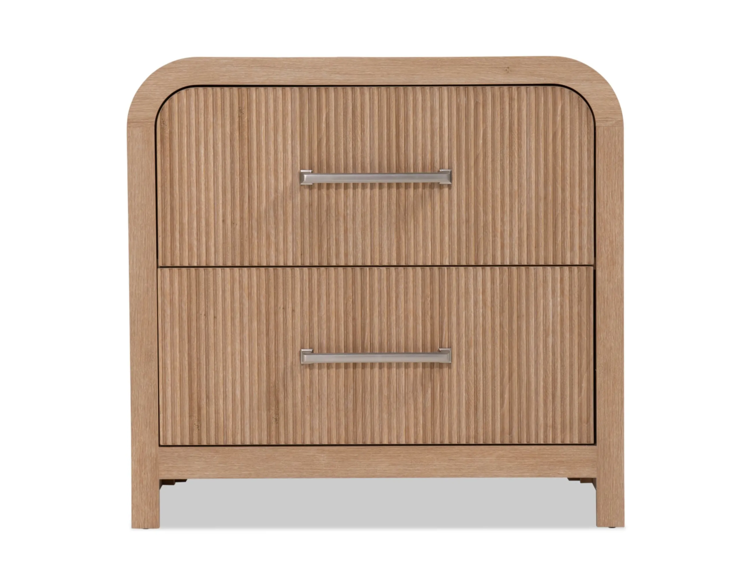 Cascade Brown 2 Drawer Nightstand