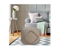 Imani Brown Pouf