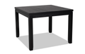 Brookline Black Square Dining Table