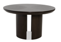 Luxe Brown Round Dining Table