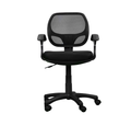 Josephine Black Adjustable Office Chair
